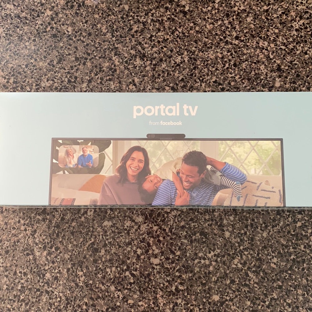 Brand new portal tv from Facebook